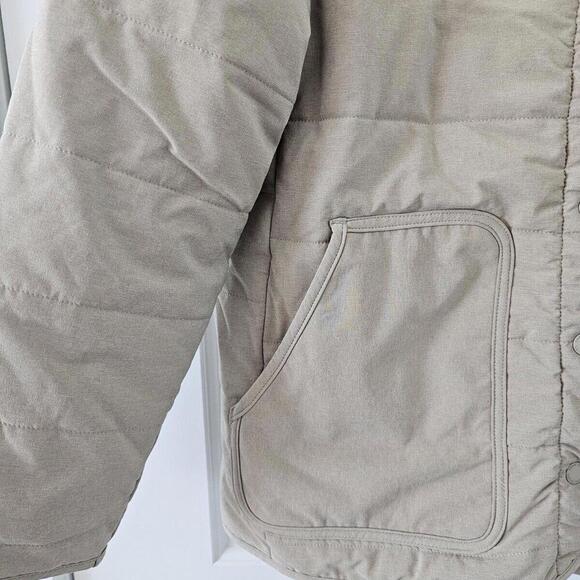 Eddie Bauer Departure Quilted Jacket Tan. Medium Lined. Womans Cozy Jacket - Picture 4 of 6